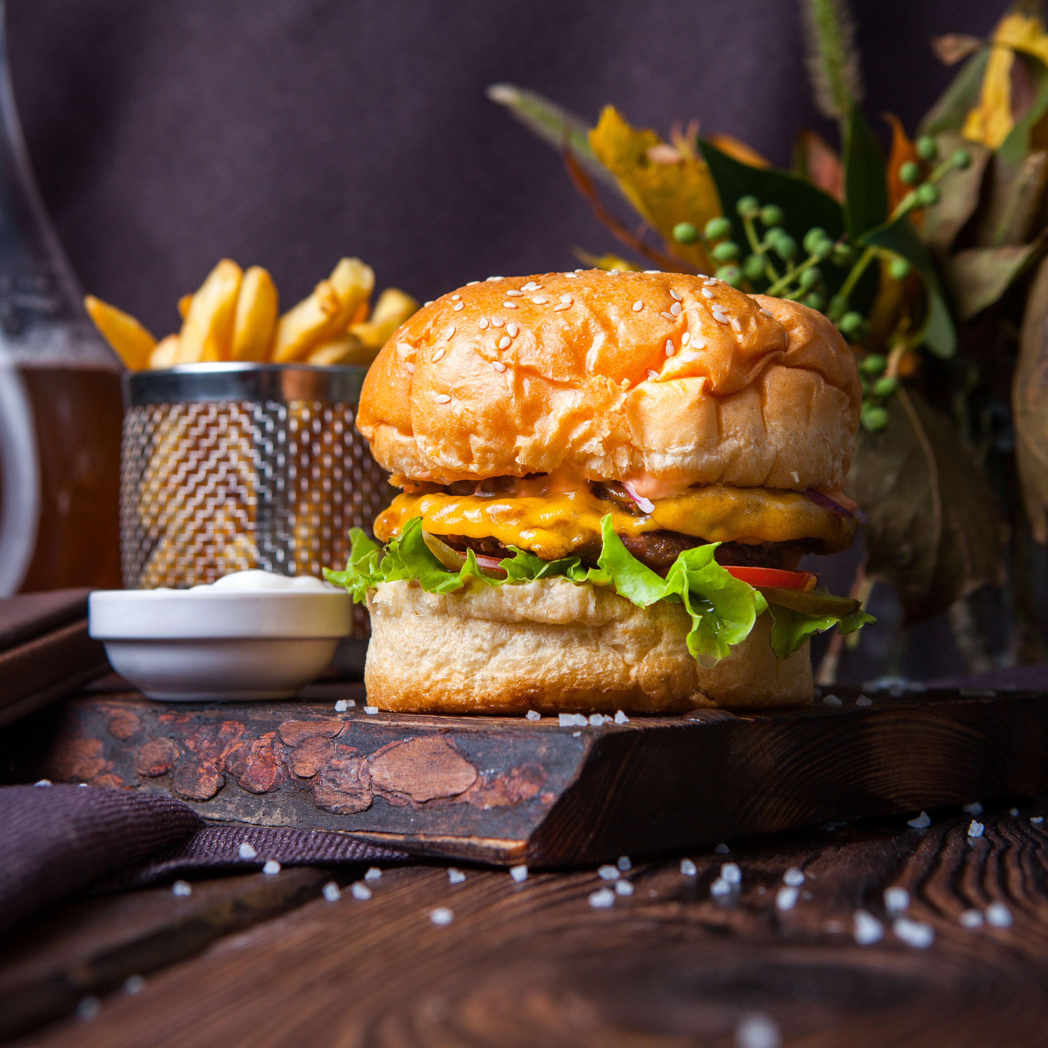 Tercera hamburguesa